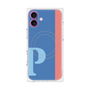 プレミアムパネル with MagSafe［ オリジナル - initial color line - P blue ］