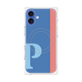 プレミアムパネル with MagSafe［ オリジナル - initial color line - P blue ］