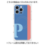 プレミアムパネル with MagSafe［ オリジナル - initial color line - P blue ］