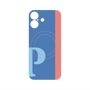 プレミアムパネル with MagSafe［ オリジナル - initial color line - P blue ］