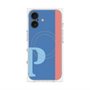 プレミアムパネル with MagSafe［ オリジナル - initial color line - P blue ］