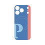 プレミアムパネル with MagSafe［ オリジナル - initial color line - P blue ］