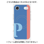 プレミアムパネル with MagSafe［ オリジナル - initial color line - P blue ］
