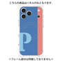 プレミアムパネル with MagSafe［ オリジナル - initial color line - P blue ］