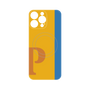プレミアムパネル with MagSafe［ オリジナル - initial color line - P orange ］