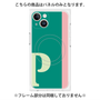 プレミアムパネル with MagSafe［ オリジナル - initial color line - P green ］