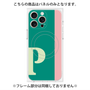 プレミアムパネル with MagSafe［ オリジナル - initial color line - P green ］