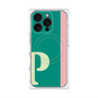 プレミアムパネル with MagSafe［ オリジナル - initial color line - P green ］