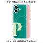プレミアムパネル with MagSafe［ オリジナル - initial color line - P green ］
