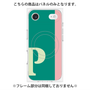 プレミアムパネル with MagSafe［ オリジナル - initial color line - P green ］