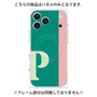 プレミアムパネル with MagSafe［ オリジナル - initial color line - P green ］