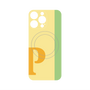 プレミアムパネル with MagSafe［ オリジナル - initial color line - P yellow ］