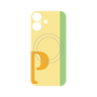 プレミアムパネル with MagSafe［ オリジナル - initial color line - P yellow ］