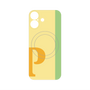 プレミアムパネル with MagSafe［ オリジナル - initial color line - P yellow ］
