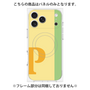 プレミアムパネル with MagSafe［ オリジナル - initial color line - P yellow ］