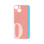 プレミアムパネル with MagSafe［ オリジナル - initial color line - Q pink ］