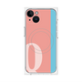 プレミアムパネル with MagSafe［ オリジナル - initial color line - Q pink ］