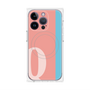プレミアムパネル with MagSafe［ オリジナル - initial color line - Q pink ］