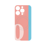 プレミアムパネル with MagSafe［ オリジナル - initial color line - Q pink ］