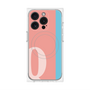 プレミアムパネル with MagSafe［ オリジナル - initial color line - Q pink ］