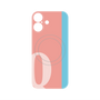 プレミアムパネル with MagSafe［ オリジナル - initial color line - Q pink ］