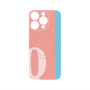 プレミアムパネル with MagSafe［ オリジナル - initial color line - Q pink ］