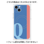 プレミアムパネル with MagSafe［ オリジナル - initial color line - Q blue ］