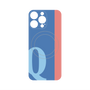 プレミアムパネル with MagSafe［ オリジナル - initial color line - Q blue ］