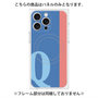 プレミアムパネル with MagSafe［ オリジナル - initial color line - Q blue ］