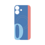 プレミアムパネル with MagSafe［ オリジナル - initial color line - Q blue ］