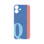 プレミアムパネル with MagSafe［ オリジナル - initial color line - Q blue ］