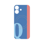 プレミアムパネル with MagSafe［ オリジナル - initial color line - Q blue ］