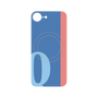 プレミアムパネル with MagSafe［ オリジナル - initial color line - Q blue ］
