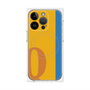 プレミアムパネル with MagSafe［ オリジナル - initial color line - Q orange ］
