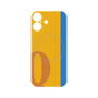 プレミアムパネル with MagSafe［ オリジナル - initial color line - Q orange ］