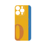 プレミアムパネル with MagSafe［ オリジナル - initial color line - Q orange ］