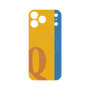 プレミアムパネル with MagSafe［ オリジナル - initial color line - Q orange ］