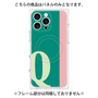 プレミアムパネル with MagSafe［ オリジナル - initial color line - Q green ］