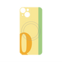 プレミアムパネル with MagSafe［ オリジナル - initial color line - Q yellow ］