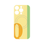 プレミアムパネル with MagSafe［ オリジナル - initial color line - Q yellow ］