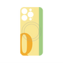 プレミアムパネル with MagSafe［ オリジナル - initial color line - Q yellow ］