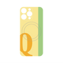 プレミアムパネル with MagSafe［ オリジナル - initial color line - Q yellow ］