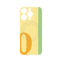 プレミアムパネル with MagSafe［ オリジナル - initial color line - Q yellow ］