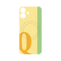 プレミアムパネル with MagSafe［ オリジナル - initial color line - Q yellow ］