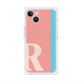 プレミアムパネル with MagSafe［ オリジナル - initial color line - R pink ］