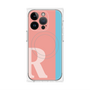 プレミアムパネル with MagSafe［ オリジナル - initial color line - R pink ］
