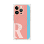 プレミアムパネル with MagSafe［ オリジナル - initial color line - R pink ］
