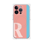 プレミアムパネル with MagSafe［ オリジナル - initial color line - R pink ］