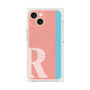 プレミアムパネル with MagSafe［ オリジナル - initial color line - R pink ］