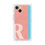 プレミアムパネル with MagSafe［ オリジナル - initial color line - R pink ］